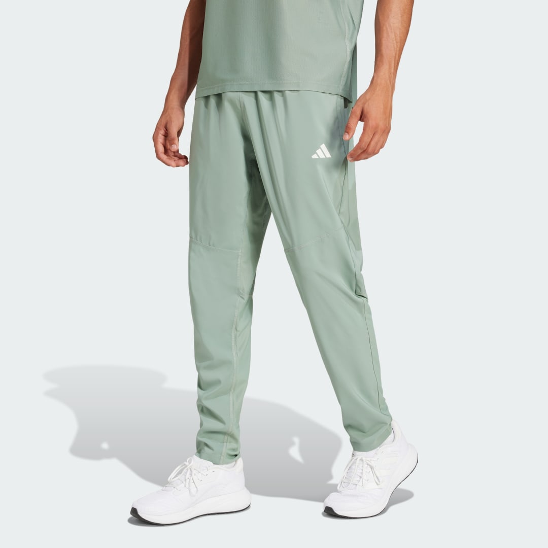 Панталони adidas Performance Own the Run Training Pants Зелено | JD2247, 0