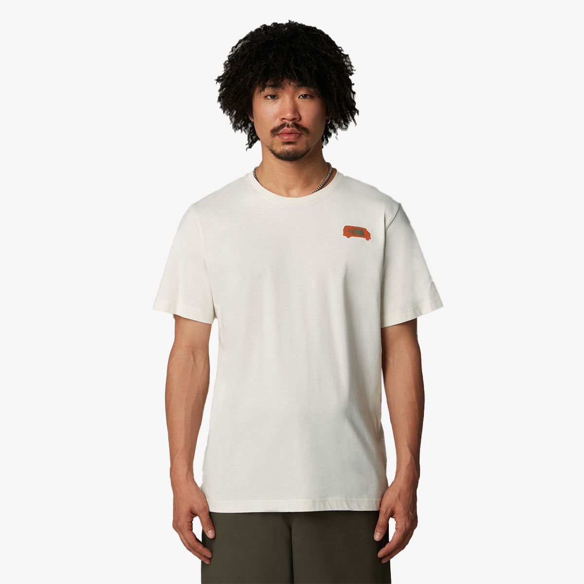Тениска The North Face Outdoor Graphic Tee Бяло | NF0A8C1ZQLI1, 0