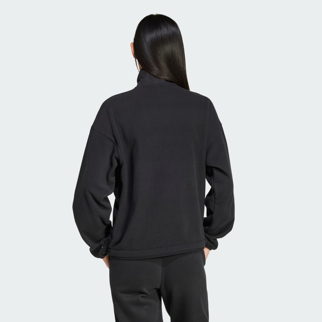 Суитчър adidas Performance City Escape Polar Fleece Track Top Черно | IV9784, 1