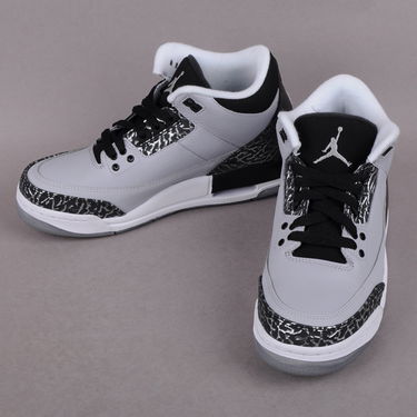 Кецове и обувки Jordan Air Jordan 3 Retro ''Wolf Grey'' BG Сиво | 398614 004, 2