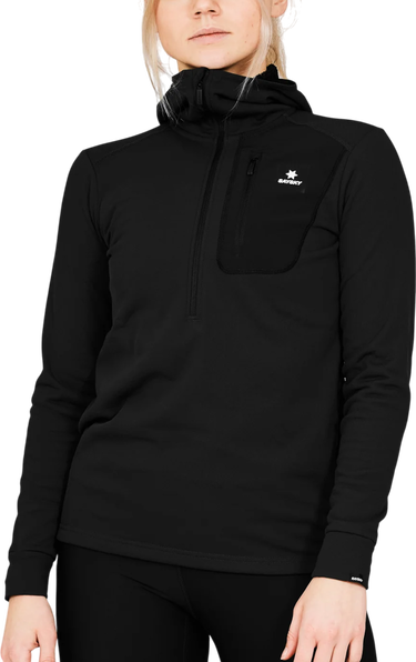 Суитчър Saysky Saysky Combat Half Zip Fleece Hoodie Черно | nwrho30c-901, 0
