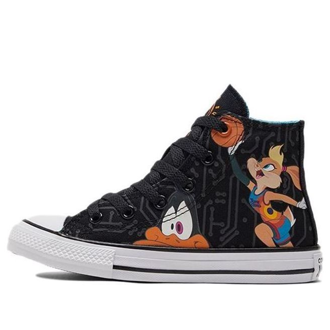 Кецове и обувки Converse Space Jam x Chuck Taylor All Star High Tune Squad Черно | 372486C