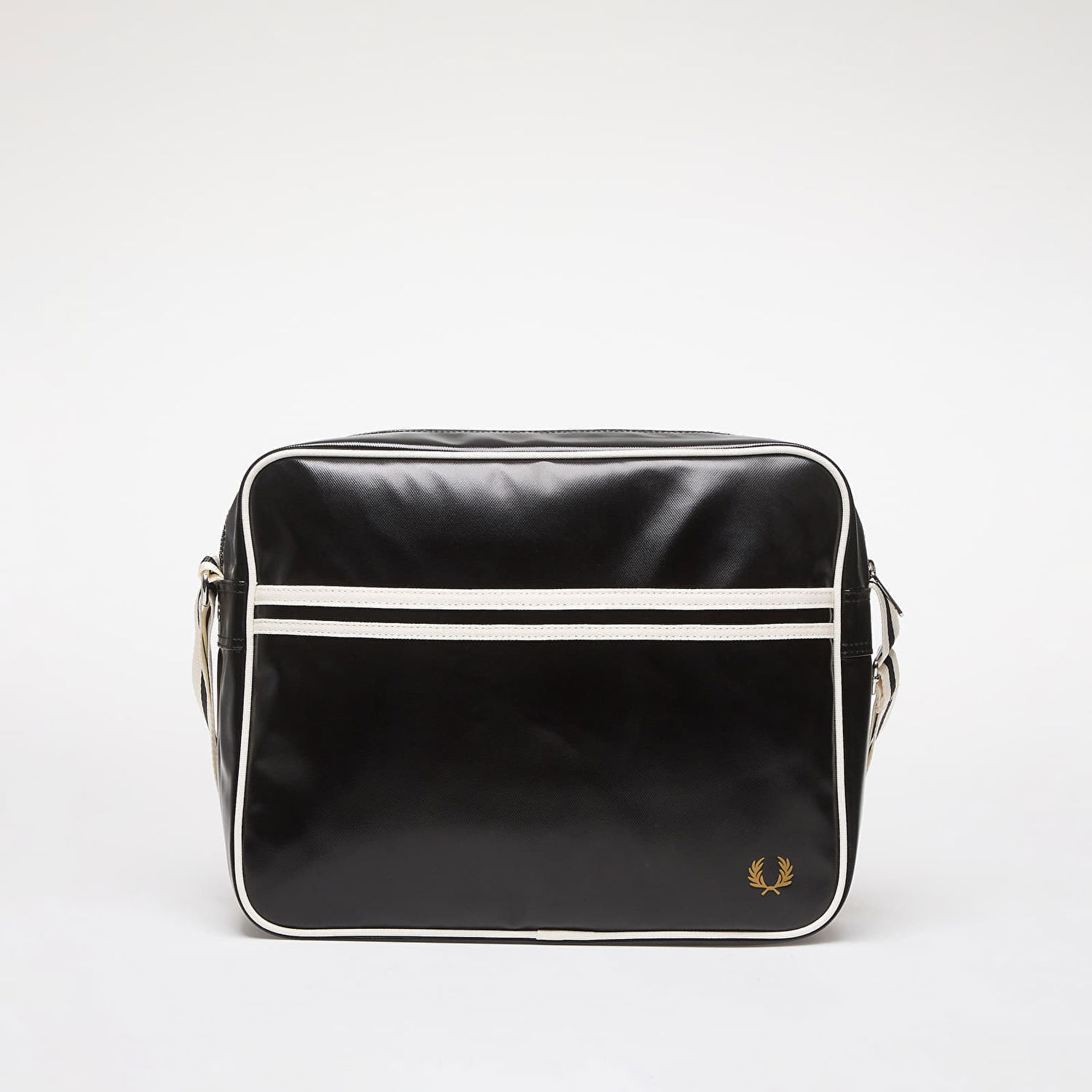Чанта през рамо Fred Perry Classic Shoulder Bag Black/ Ecru Universal Черно | L8257 D57, 0