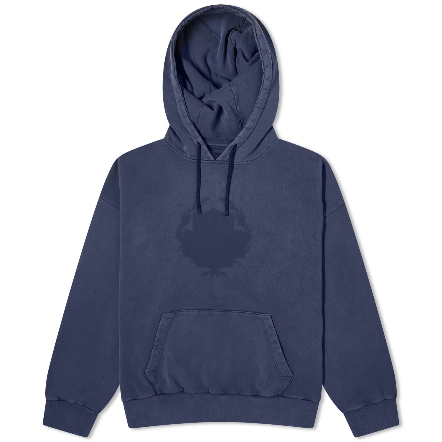 Суитчър Givenchy Shadow Crest Hoodie Тъмно синьо | BMJ0LD3YL1-420, 0
