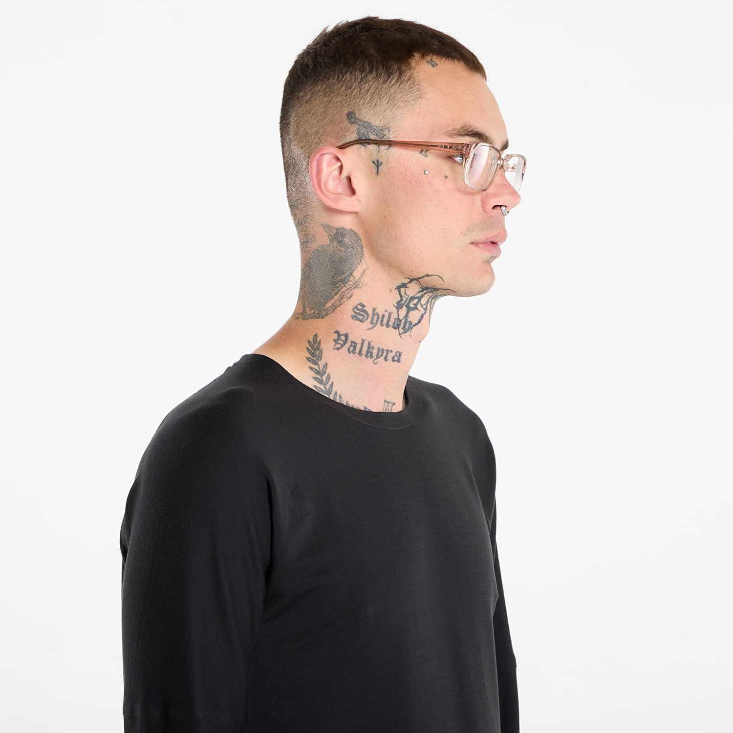 Тениска Y-3 Y-3 Running Long Sleeve T-Shirt Черно | JX4806, 1