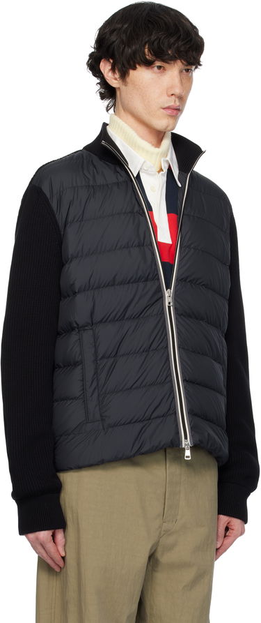 Пухо яке Moncler Moncler Padded Zip-Up Down Jacket Черно | K10919B00006M1367, 1