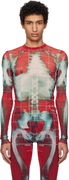 Jean Paul Gaultier 'The Squeletor' Mesh Top
