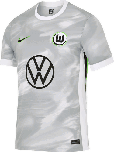 Фланелка Nike Nike VfL Wolfsburg 2025/26 Stadium Jersey Сиво | hq0960-100, 0