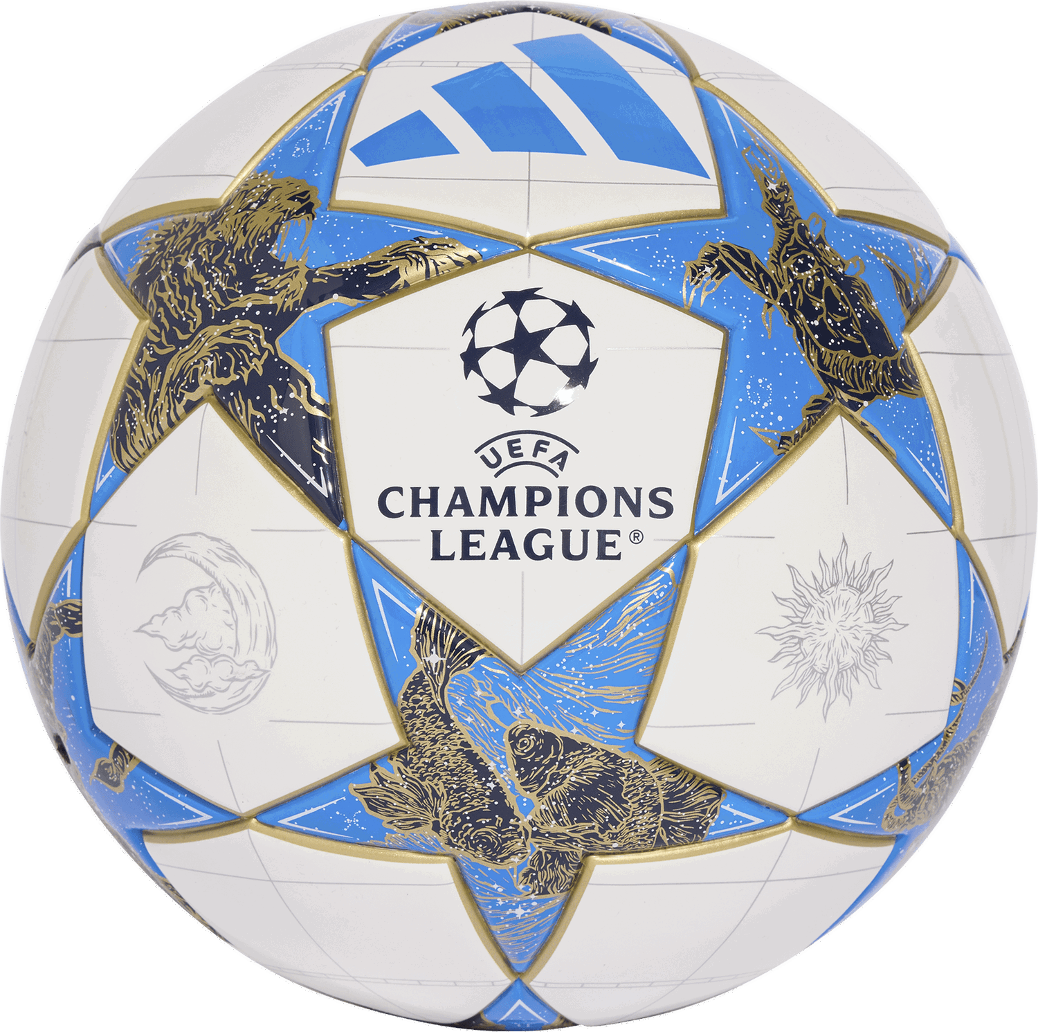 Спортна екипировка adidas Performance UCL League J350 25/26 Stage Soccer Ball Бяло | JP1543, 1