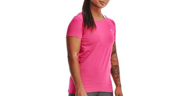 Тениска Under Armour Under Armour HeatGear T-Shirt Розово | 1328964-695, 1