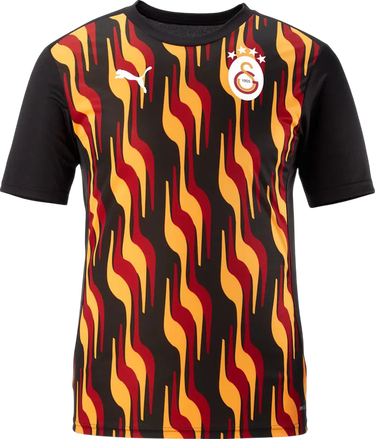 Тениска Puma Galatasaray Istanbul Patterned Training T-Shirt Многоцветен | 77969312-010, 0