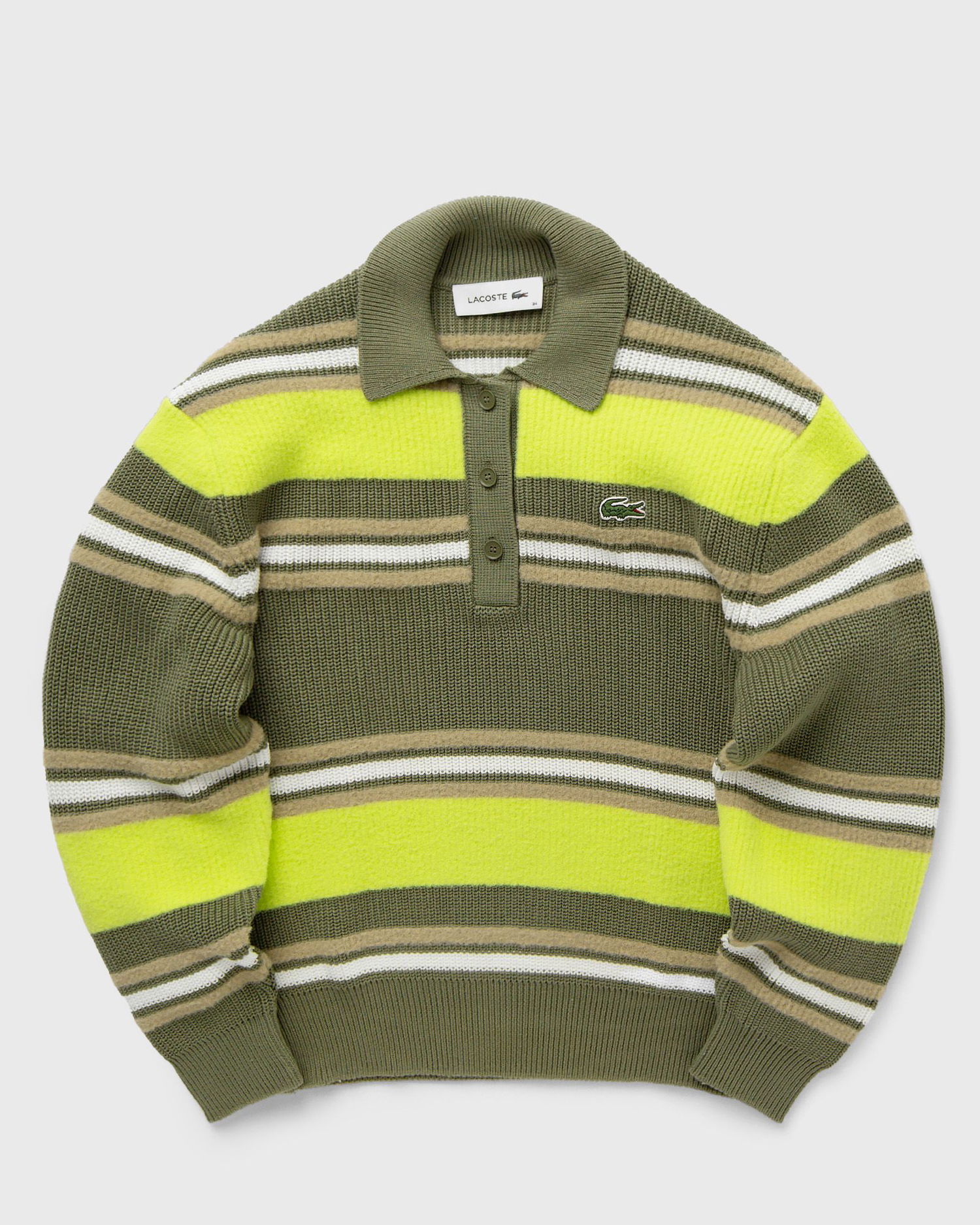 Поло тениска Lacoste TRICOT Зелено | AF3442-ICX, 0