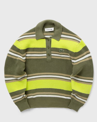 Поло тениска Lacoste TRICOT Зелено | AF3442-ICX, 0