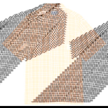Риза Butter Goods Equipment Plaid Short Sleeve Shirt Кафяво | BG252408-Map, 0