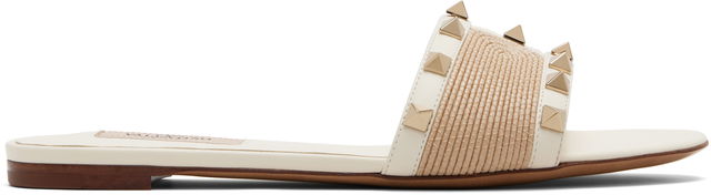 Valentino Garavani Rockstud Slide Sandals