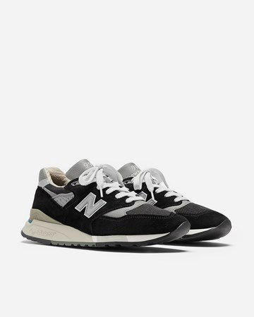 Кецове и обувки New Balance 998BL Black 36 Черно | U998BL, 1