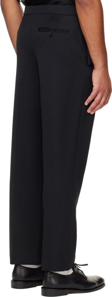Панталони Simone Rocha Simone Rocha Bow Waist Straight Leg Trousers Черно | 4170 1217, 2