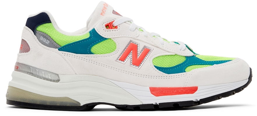 Кецове и обувки New Balance 992 Made In USA Бяло | M992DA, 1