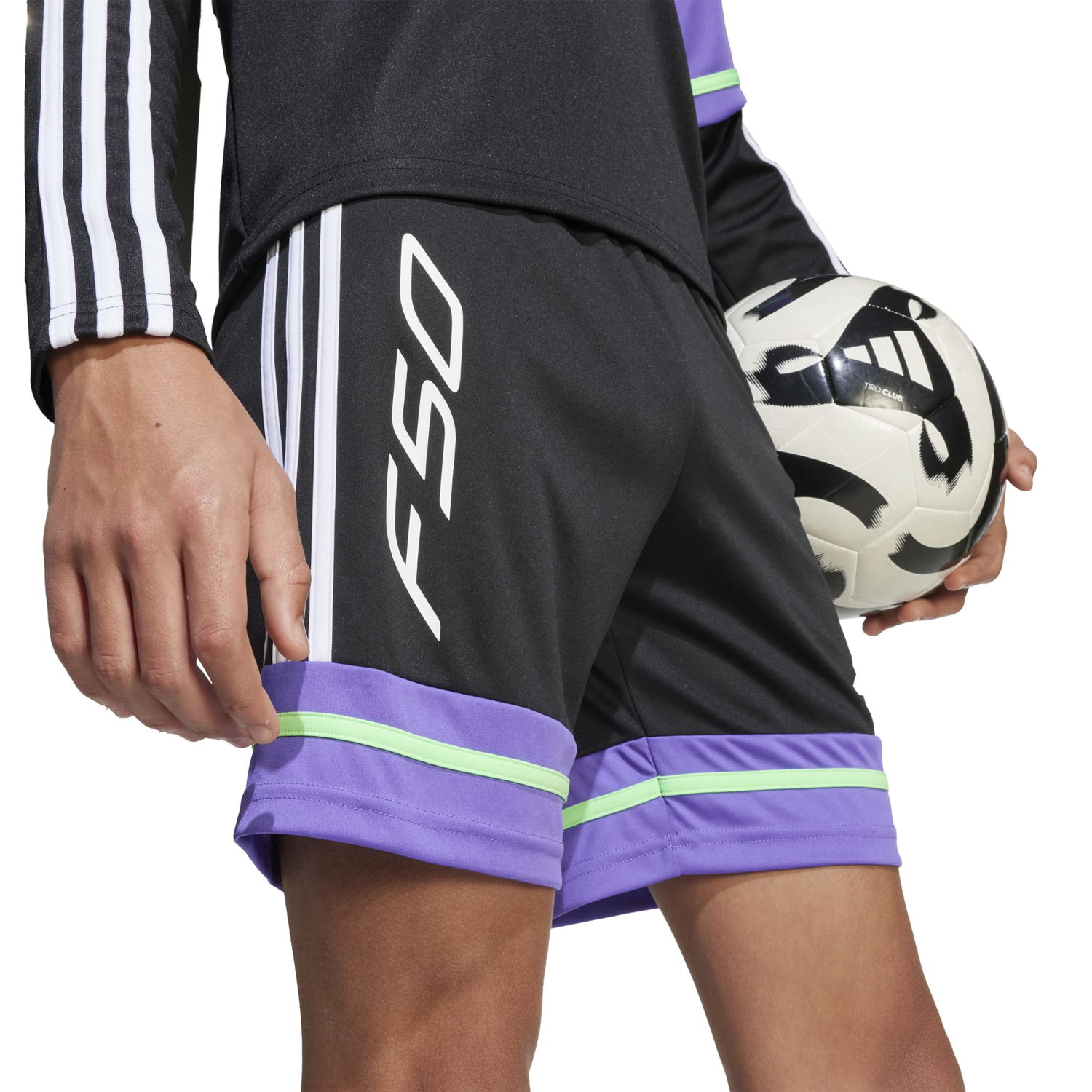 Къси панталони adidas Originals F50 Kids' Shorts Черно | jy7895, 1