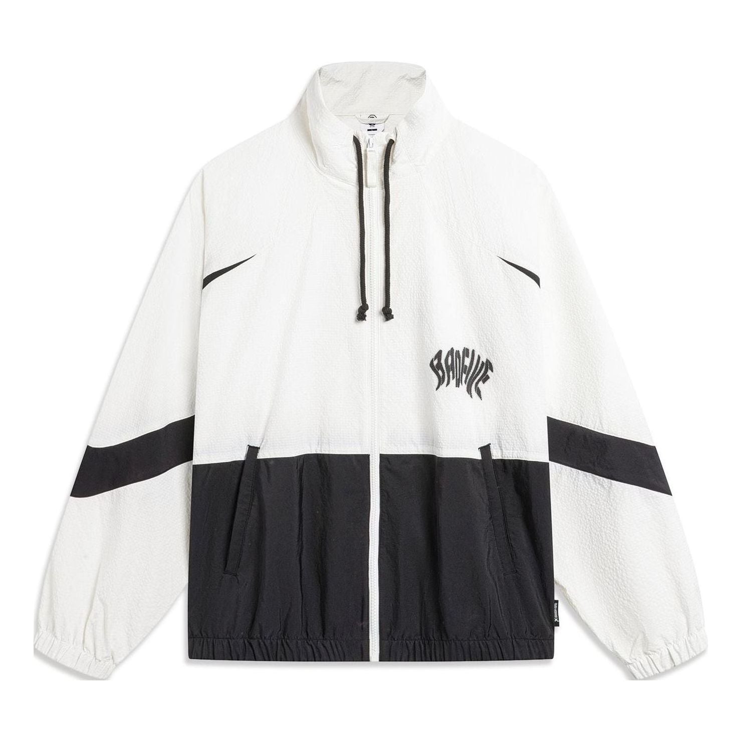 Ветровка Li-Ning Hoops Graphic Jacket Бяло | AFDU419-2, 0