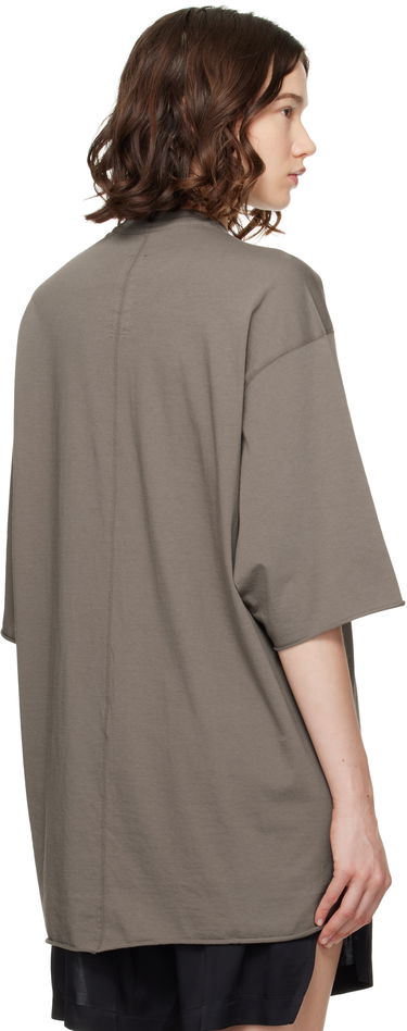 Тениска Rick Owens Rick Owens Hollywood Jumbo T-Shirt Сиво | RO01E7273 JA, 2