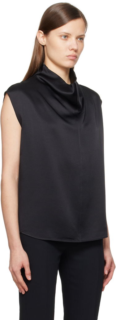 Потник TOTEME TOTEME Sleeveless Funnel Neck Blouse Бяло | 251-WRT0460-FB0344, 4