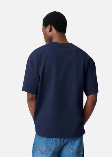 Тениска AXEL ARIGATO Stitch A Relaxed Fit T-Shirt Тъмно синьо | A3448002, 3