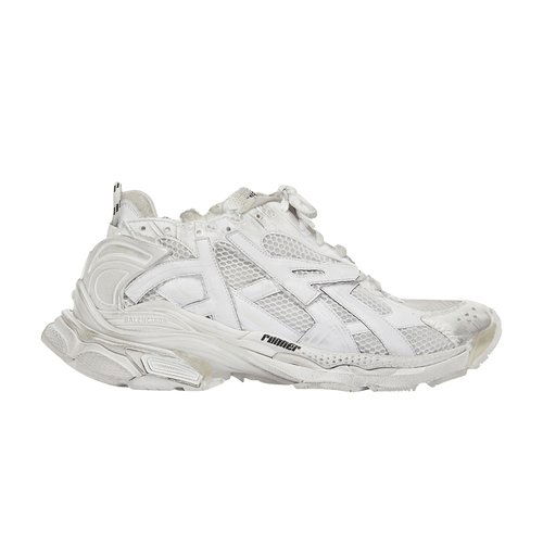 Кецове и обувки Balenciaga Runner Sneaker Бяло | 656065-W3RA1-9000, 0