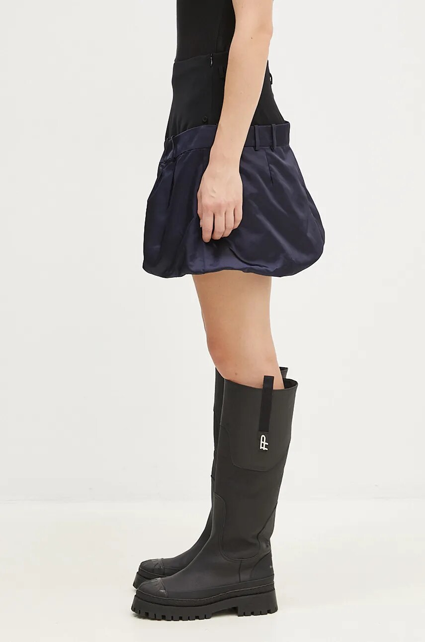 Пола Ottolinger Ottolinger Drape Bomber Mini Skirt Тъмно синьо | 1090606221, 1