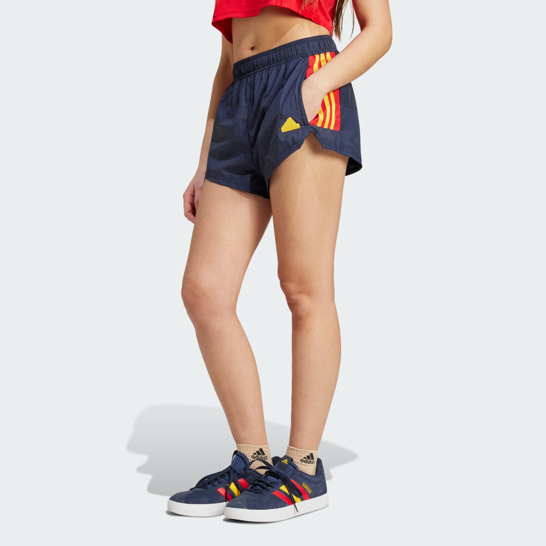 Къси панталони adidas Performance Tiro Cut 3-Stripes Summer Shorts Тъмно синьо | IZ2079, 0