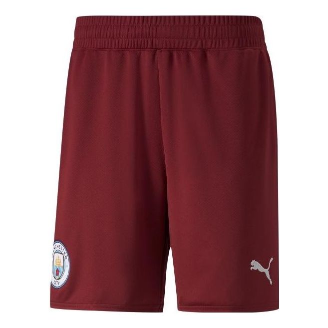Къси панталони Puma Manchester City Logo Shorts Червено | 765752-05