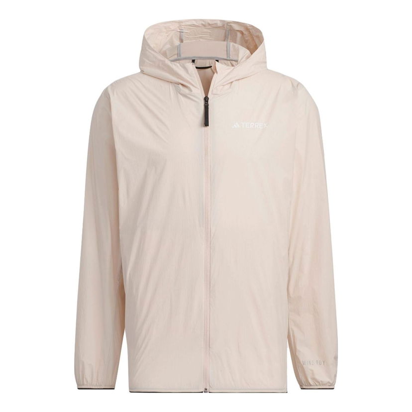 Ветровка adidas Performance Terrex Wind.Rdy Men's Hooded Lightweight Jacket Бежово | IU2671