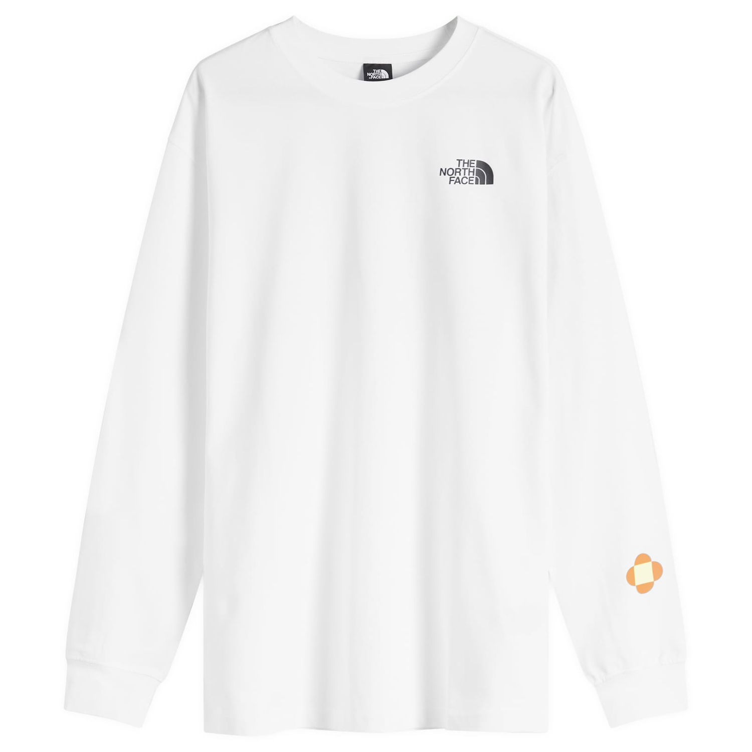 Тениска The North Face NSE x Yinka Ilori Graphic Long Sleeve T-Shirt Бяло | NF0A89CAFN4, 0