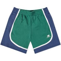 Къси панталони New Balance Hoops Fleece Team Зелено | MS33590-TFN, 1