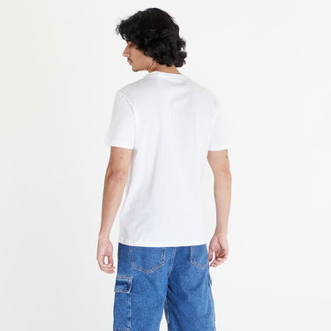 Тениска CALVIN KLEIN Jeans Diffused Stacked Short Sleeve Бяло | J30J325189 YAF, 4