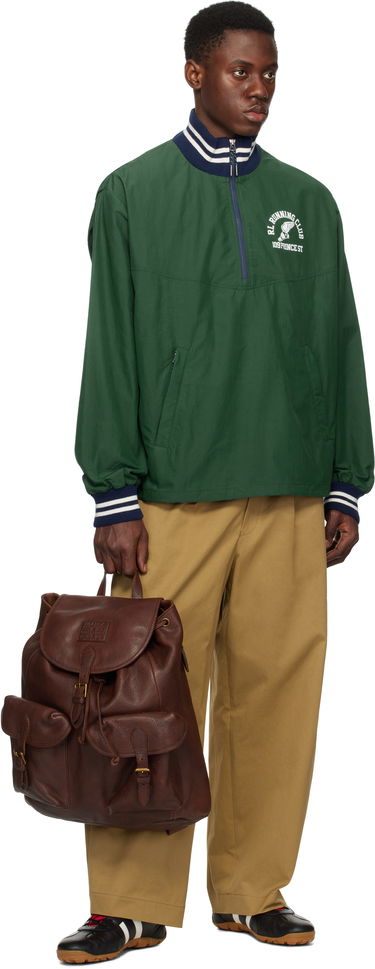 Раница Polo by Ralph Lauren Ralph Lauren Heritage Leather Backpack Кафяво | 405946036001, 3