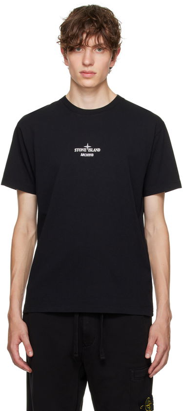 Тениска Stone Island 'Archivio' Черно | 79152NS91, 0