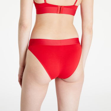гащички CALVIN KLEIN Monolith Cotton Holiday Bikini Червено | QF7056E 5FJ, 4