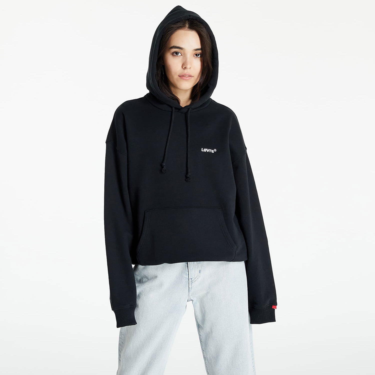 Суитчър Levi's Red Tab Sweats Hoodie Черно | A0747-0006, 0