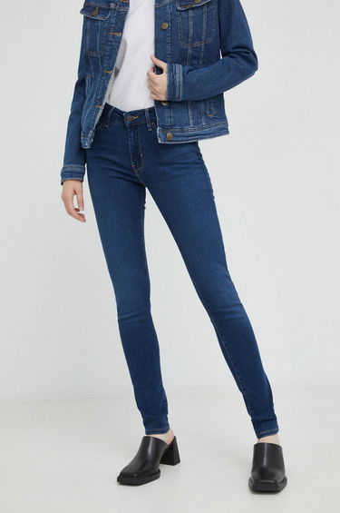 Дънки Levi's 711 Skinny Jeans Medium Waist Тъмно синьо | 18881.0600, 1