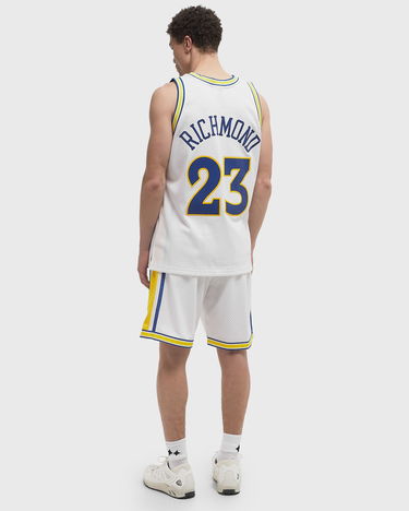 Фланелка Mitchell & Ness Mitchell & Ness Hardwood Classics Warriors Richmond Jersey Бяло | JY10741-GSWWHIT, 2