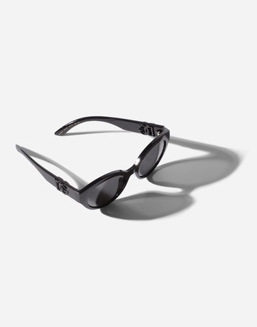 Слънчеви очила Dolce & Gabbana Dolce & Gabbana Everyday Flower Oval Sunglasses Черно | VG601EVN1879V000, 3