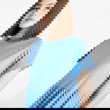 Pокля Urban Classics Ladies Organic Empire Valance Tee Dress Синьо | TB5040-01301, 2