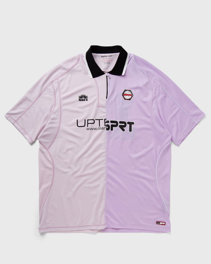 Фланелка Martine Rose HALF AND HALF FOOTBALL TOP Лилаво | MRSS24139-LILAC