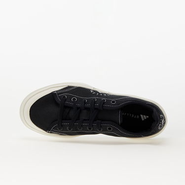 Кецове и обувки adidas Performance Stella McCartney x Court Cotton Core Black/ Core Black/ Off White Черно | HP5702, 2