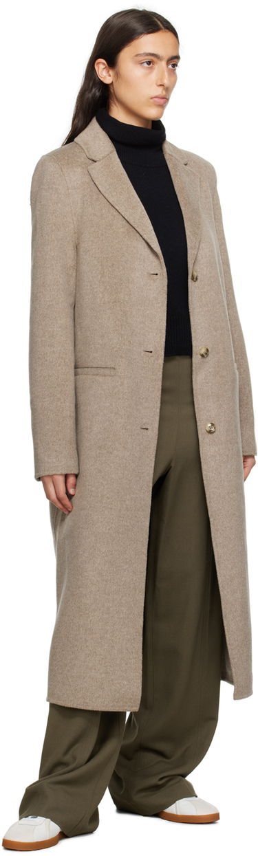 Панталони Loulou de Saison Loulou de Saison Hamill High-Rise Wide-Leg Trousers Зелено | HAMILL, 3