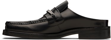 Кецове и обувки Martine Rose Martine Rose Square Toe Chain Mules Черно | 1025LP11001M, 2