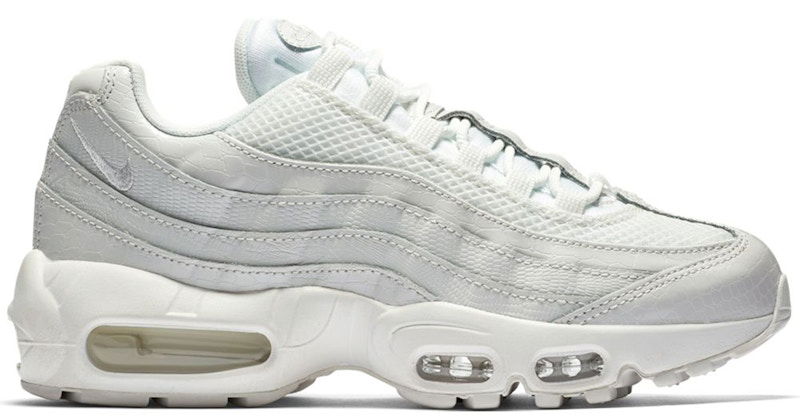 Кецове и обувки Nike Air Max 95 Triple Summit White W Бяло | 807443-102, 0