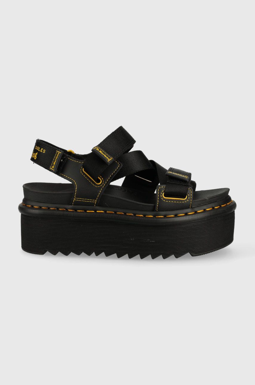 Кецове и обувки Dr. Martens Kimber Logo Webbing Strap Sandals Черно | DM27351001.Kimber, 0