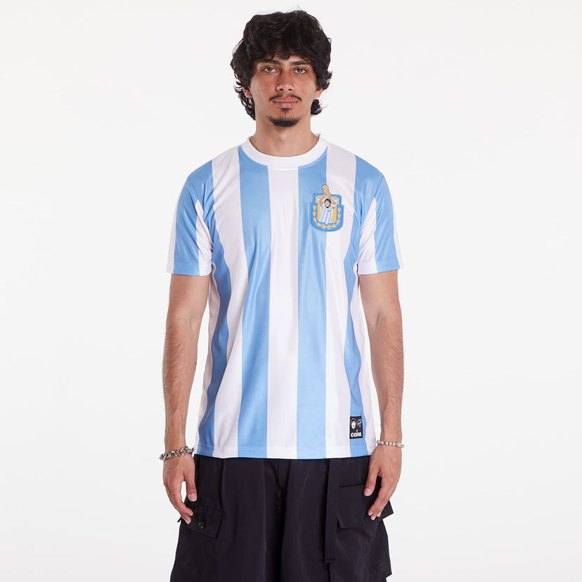 Фланелка COPA Maradona Argentina 1986 Retro Football Shirt Синьо | 423-002